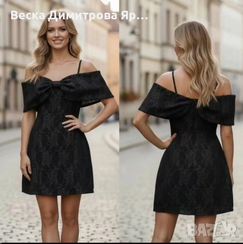 Дамска рокля , снимка 2 - Рокли - 52949889