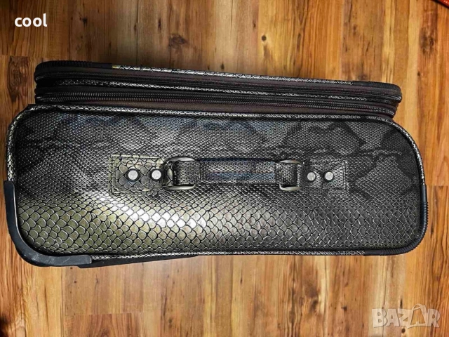 Стилен куфар BOSSANA – с колелца и телескопична дръжка, снимка 2 - Други стоки за дома - 51974487