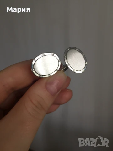 835 L Красиви модерни копчета за ръкавеи Сребро или Медицинска Стомана ? / Картие Знак, снимка 14 - Други - 51273450