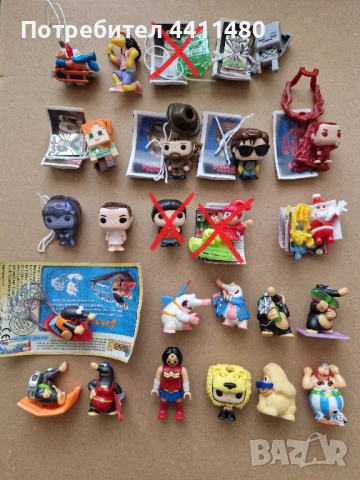 Играчки Kinder Joy, Kinder Surprise и други