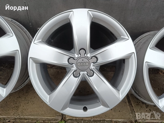 ОРИГИНАЛНИ алуминиеви джанти 18 ' цола 5х112 Ауди / AUDI 5x112 66,6, снимка 10 - Гуми и джанти - 52344530