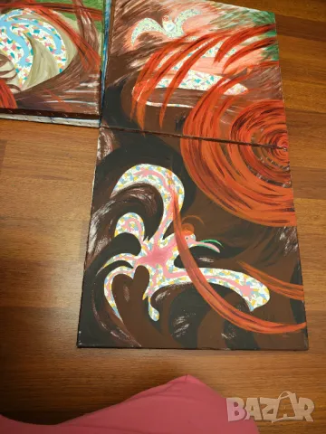 Абстрактни картини лот , снимка 5 - Картини - 48325543