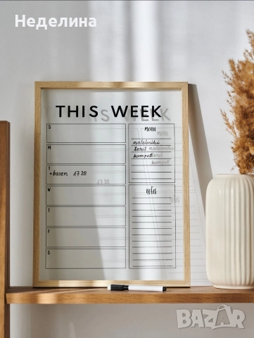 Прозрачна дъска за писане с маркер