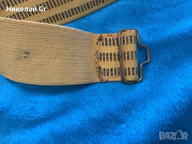 Церемониален колан СССР 1970 години отличен състояние, снимка 2 - Колани - 52571965