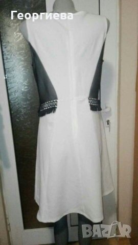 Красива нова френска рокля👗🍀M/L, L👗🍀арт.1047, снимка 3 - Рокли - 30621637