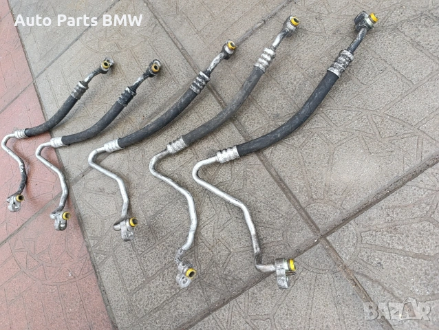 Маркуч климатик BMW E60 E61 E63 Климатична тръба компресор климатик БМВ Е60 Е61 Климатичен маркуч, снимка 2 - Части - 53214540