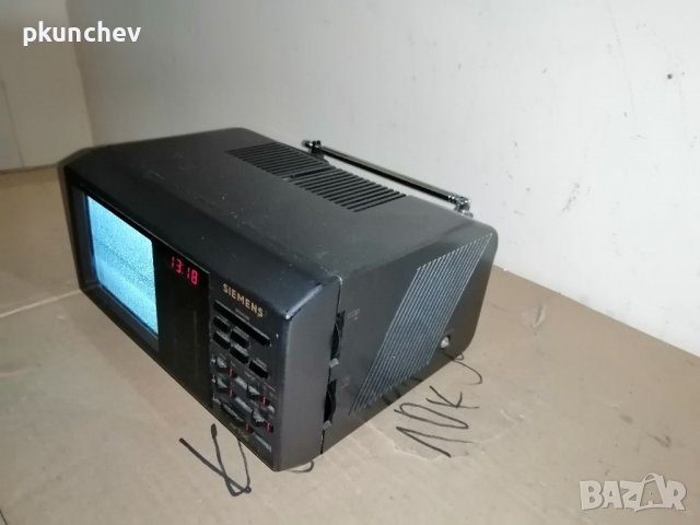 Радиочасовник с телевизор SIEMENS RF106, снимка 2 - Антикварни и старинни предмети - 38823382