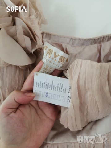 НОВА Шаферска рокля коприна, снимка 2 - Рокли - 37757092