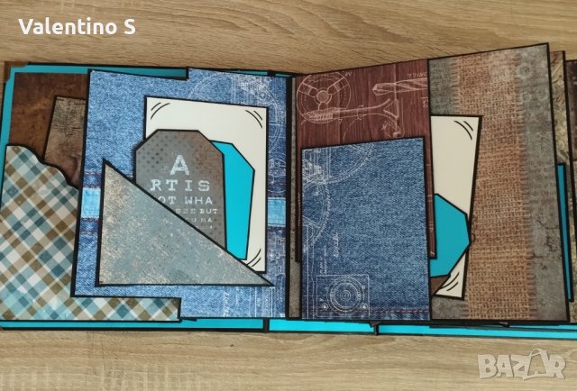 Ръчно изработен скрапбук албум, снимка 16 - Други - 39643940