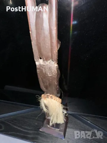 Африканска фигура - статуетка , снимка 9 - Антикварни и старинни предмети - 47384908