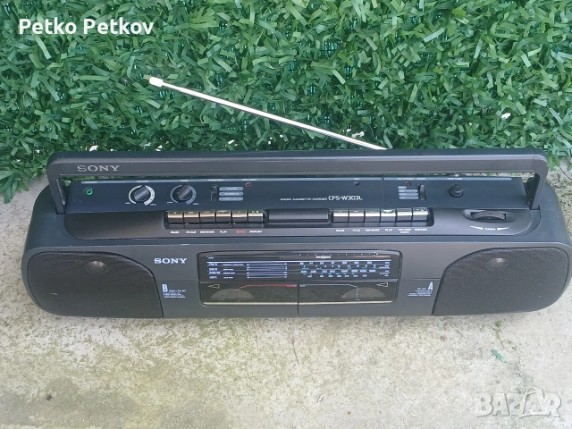 Продавам Касетофон ( SONY CFS- W303L ), снимка 2 - Радиокасетофони, транзистори - 54243897