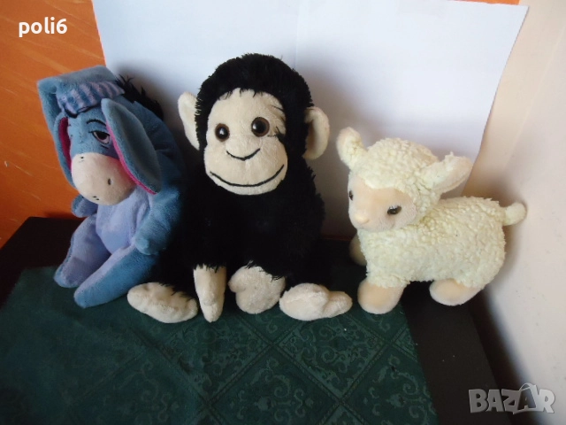 плюшки мече,панда,Пух,емотикон,Йори,маймунка,агънце,прасе,заек, снимка 6 - Плюшени играчки - 52688524