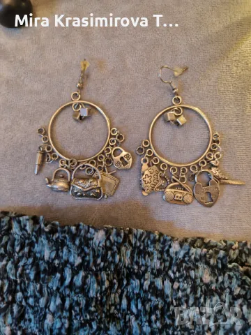 Бохо гащеризон XS/S + ръчно изработени обеци