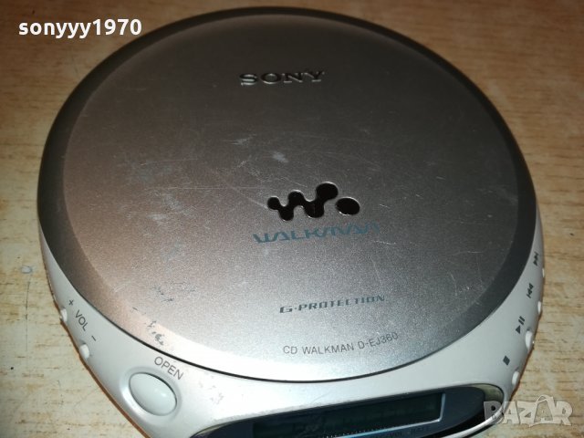 sony d-ej360 cd walkman 0801211755, снимка 8 - MP3 и MP4 плеъри - 31355102