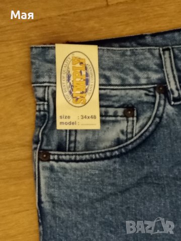 Мъжки дънки Italia Original Jeans Simply размер 34х48, снимка 5 - Дънки - 36608084