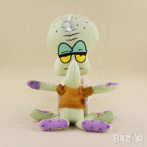 Гари Охлюв Господин Сепия Патрик Рак Спондж боб Sponge Bob Спонджбоб SpongeBob плюшена играчка, снимка 3 - Плюшени играчки - 29314965