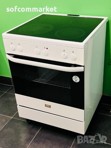 Готварска печка 60 см Voss Electrolux свободностояща с вентилатор, снимка 2 - Печки, фурни - 53186348