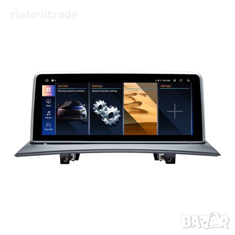 BMW X3 E83 ID7 2004-2010 10.25 " Андроид Навигация, снимка 2 - Аксесоари и консумативи - 31799209