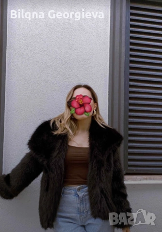 Дамско пухено якенце