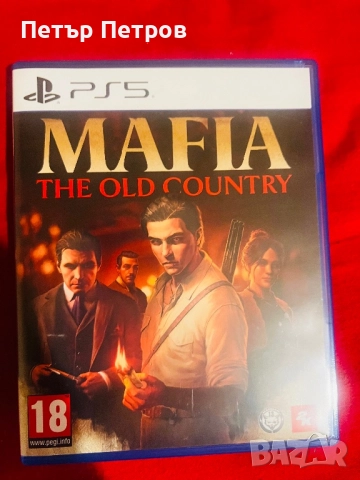 Игра за PS5 Mafia the old Country