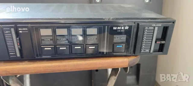 Стерео усилвател UHER VG 20, снимка 4 - Ресийвъри, усилватели, смесителни пултове - 49266980
