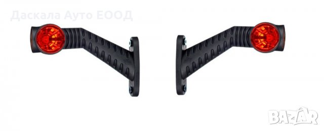 1 бр. тройни LED ЛЕД рогчета , габарити , 12-24V , Полша , снимка 5 - Аксесоари и консумативи - 35554253