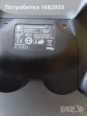 Безжичен геймпад Logitech RumlePad 2, снимка 3 - Джойстици и геймпадове - 54313646