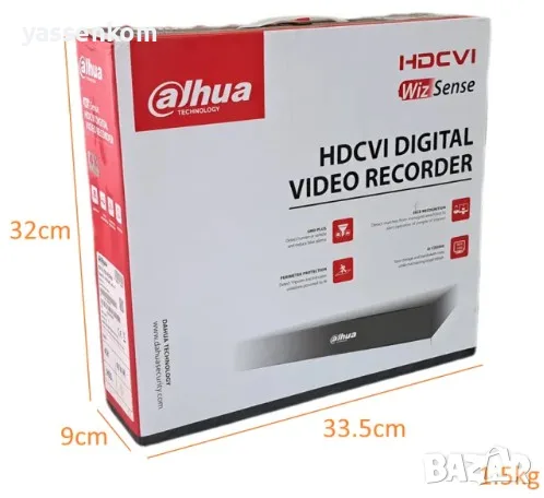 Пентабриден цифров 8 канален XVR DVR DAHUA  с 36 месеца гаранция, снимка 5 - Комплекти за видеонаблюдение - 56164752