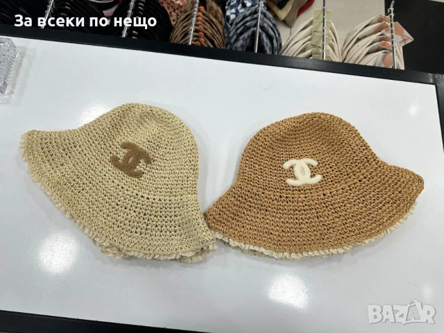 Chanel Лятна Шапка Шанел - Налични Различни Цветове Код E532, снимка 2 - Шапки - 50803166