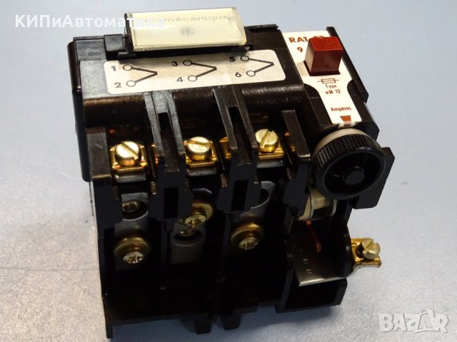 термично реле Telemecanique RA1-CB912 9-12A thermal relay, снимка 2 - Резервни части за машини - 37506307