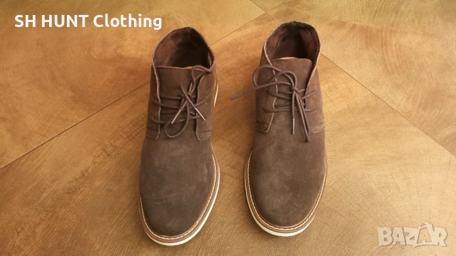 TCHIBO CERTIFIED MERCHANDISE Leather Shoes размер EUR 43 / UK9 естествена кожа 9-2-S, снимка 2 - Ежедневни обувки - 53115451