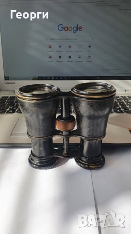 Антикварен колекционерски бинокъл , снимка 8 - Антикварни и старинни предмети - 38205498