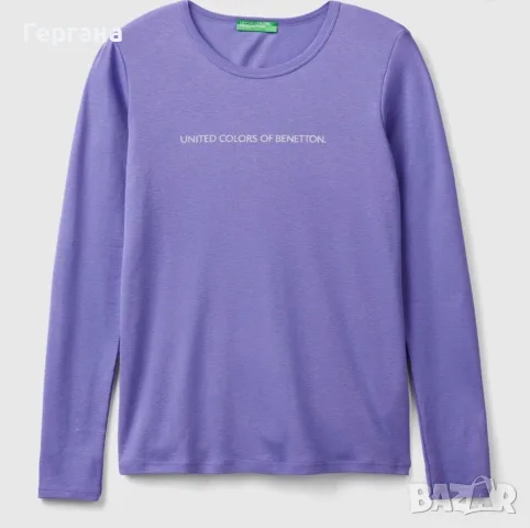 Чисто нова дамска блуза United Colors of Benetton – размер XS Лилава