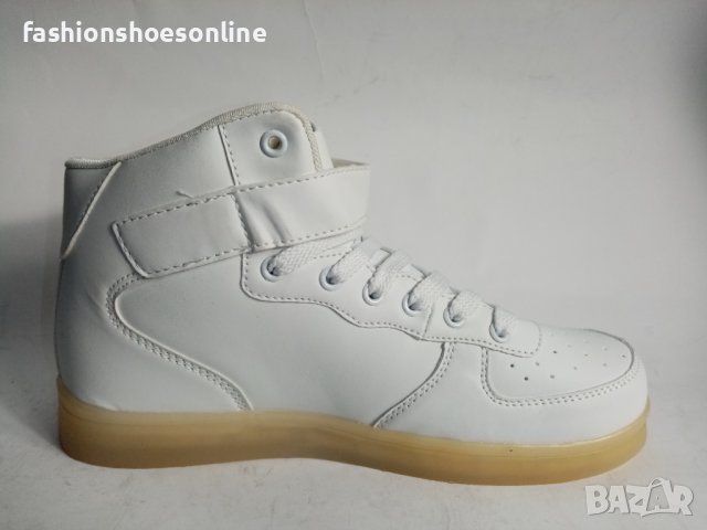 Кецове  светещи с USB зарядно. , снимка 4 - Кецове - 39590136