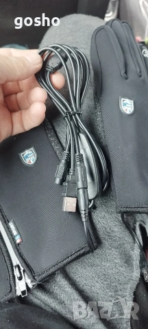 Мъжки затоплящи ръкавици за спорт и колоездене, снимка 2 - Спортни дрехи, екипи - 53962108