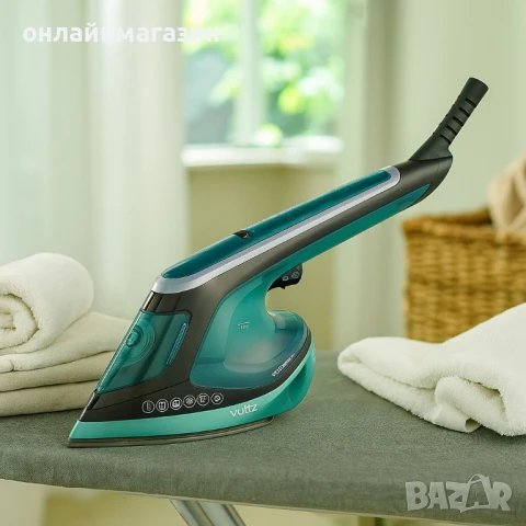 Уред за гладене с пара Voltz, 1800W, 200мл., Керамична плоча, снимка 2 - Други - 50826235