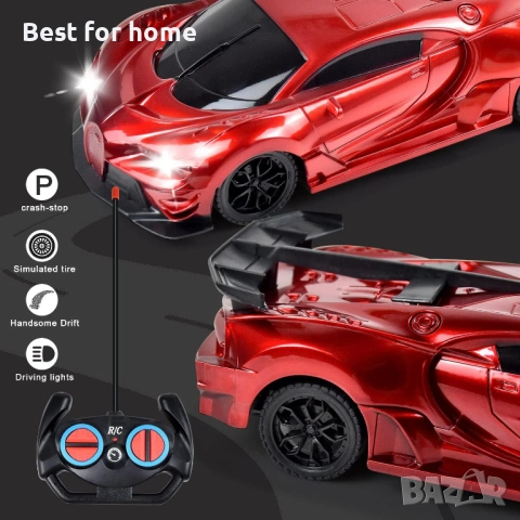 Играчки за коли с дистанционно управление Tuko, RC играчки за момче и момиче над 3 години, подарък, снимка 5 - Други - 54069830