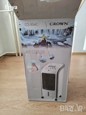 Преносима система за охлаждане и овлажняване на въздуха Crown (мобилен климатик), снимка 5 - Климатици - 56222322