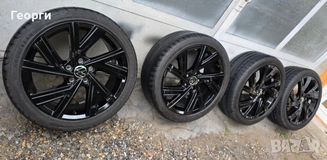 Оем джанти с гуми за VW Golf 8 gti- 18/5x112, снимка 2 - Гуми и джанти - 52727671