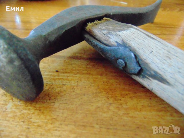 Антикварен инструмент обущарски чук, снимка 4 - Колекции - 29853432