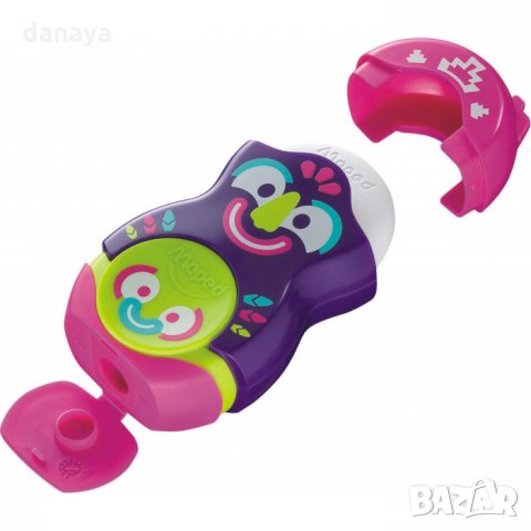 1576 Острилка за моливи с гума Loopy Totem, снимка 8 - Ученически пособия, канцеларски материали - 29686904