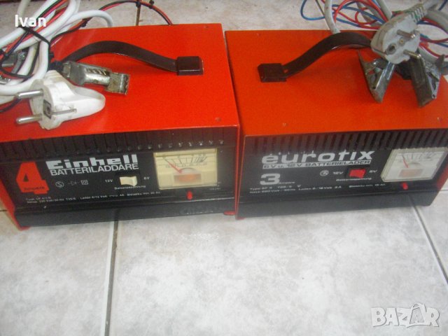 Einhell Немско Зарядно/Станция 6/12 Волта Старо Високо Качество-3,0А Отлично-Като Ново, снимка 10 - Други инструменти - 36750737