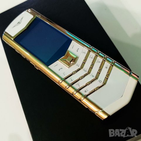 Телефон VERTU, луксозен мобилен телефон Верту, метален с кожа, телефон Vertu Signature S, снимка 11 - Vertu - 33099089