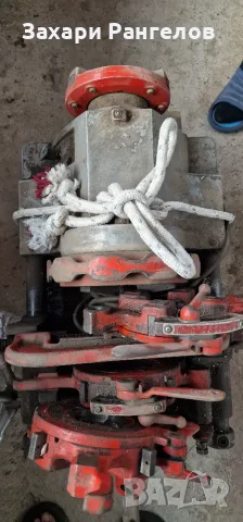 🔩 ПРОФЕСИОНАЛНА РЕЗБОНАРЕЗНА Машина Rex до 2 Цола, снимка 7 - Други машини и части - 56160692