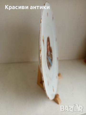 Порцелан чиния Meissen, колекционерска, Philippe d' Orleans , снимка 9 - Антикварни и старинни предмети - 52371878