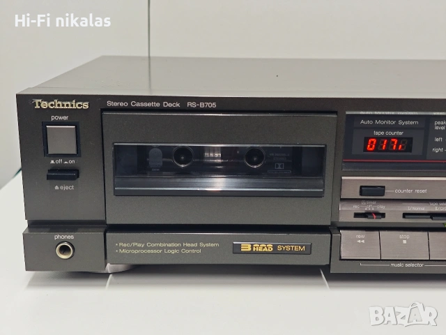 стерео касетъчен дек TECHNICS RS-B705, снимка 2 - Декове - 53982267