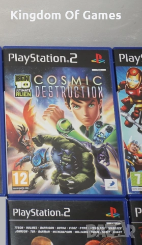Игри за PS2 Marvel Super Hero Squad/Catwoman/Ben 10 Cosmic Destruction/Mike Tyso, снимка 2 - Игри за PlayStation - 48257539