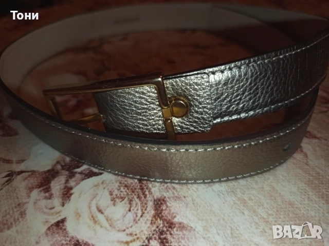 CORTI MILANO Оригинал Нов Дамски Колан Изцяло от Естествена Кожа 90см. , снимка 5 - Колани - 53930936