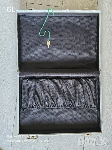 Ретро кожен дипломатически куфар , снимка 2 - Антикварни и старинни предмети - 50022458