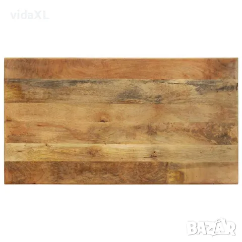 vidaXL Трапезна маса, 110x60x76 cм, мангово дърво масив, снимка 3 - Маси - 56147119